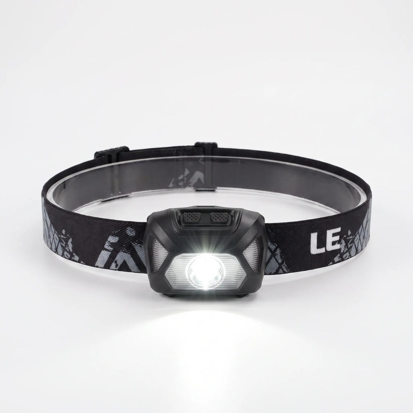 Justerbar Pannlampa Med LED - Visiqor