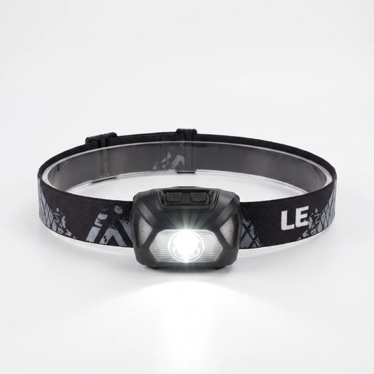 Justerbar Pannlampa Med LED - Visiqor