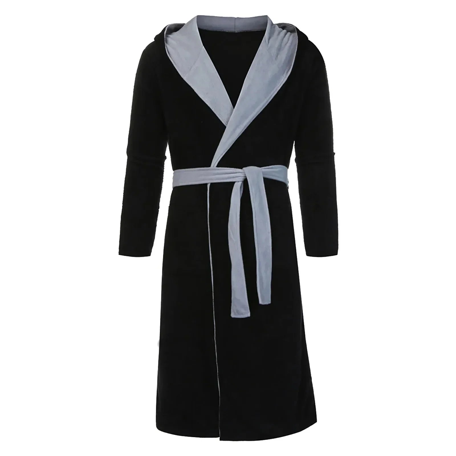 Kimono-Style Belted Bath Robe - Mario