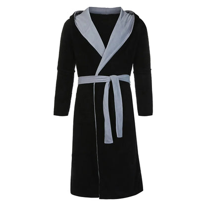 Kimono-Style Belted Bath Robe - Mario