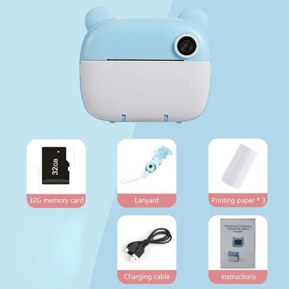 Instantkamera för barn med utskriftsfunktion – FotoSpaß Mini