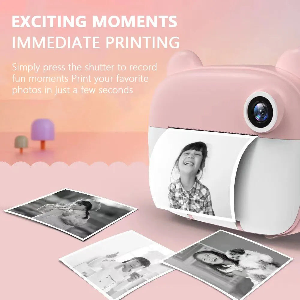Instantkamera för barn med utskriftsfunktion – FotoSpaß Mini