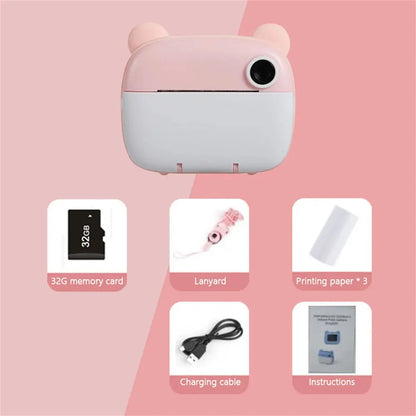 Instantkamera för barn med utskriftsfunktion – FotoSpaß Mini
