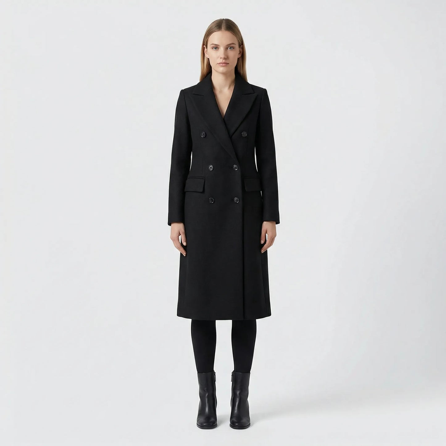 Klassieke Winterjas Met Revers - Lynne