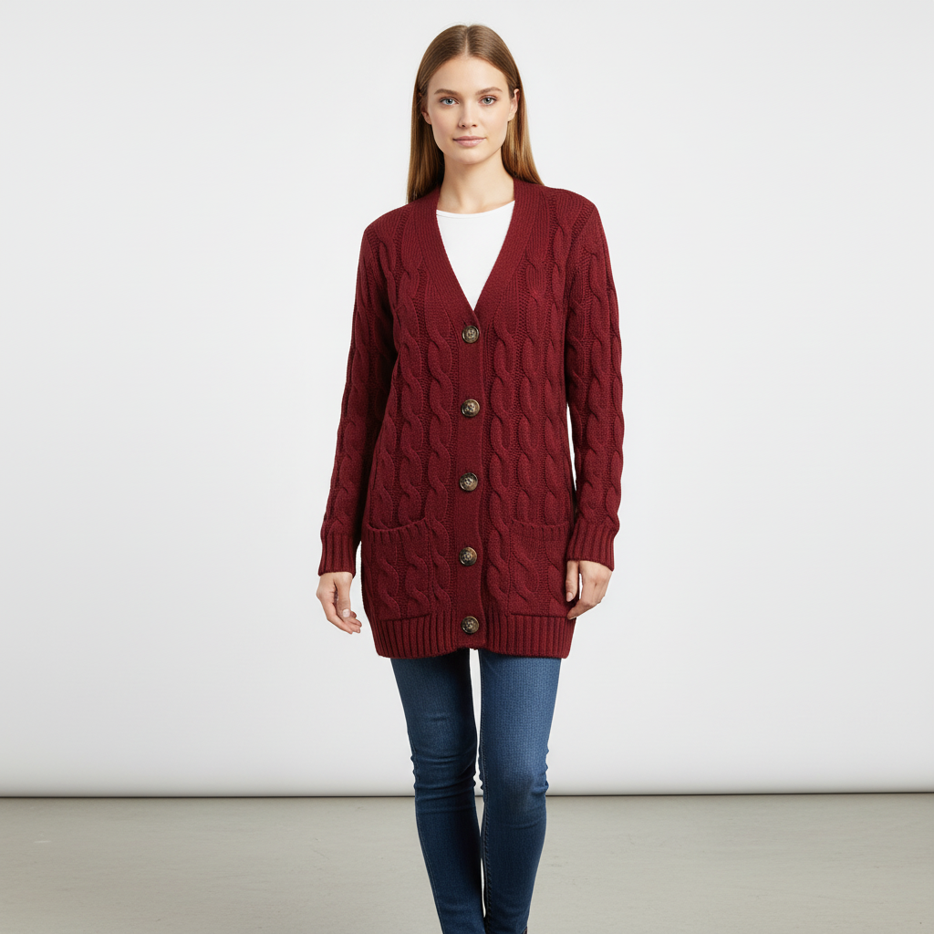 Klassisches Strickjäckchen -  Clara