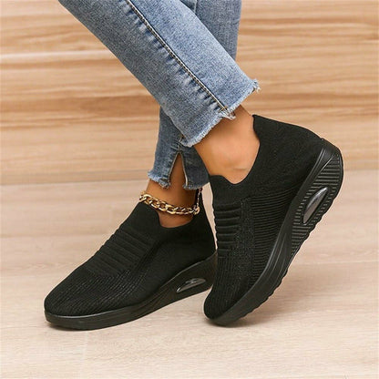Ergonomiska mesh-sneakers med luftdämpning för damer – Alina