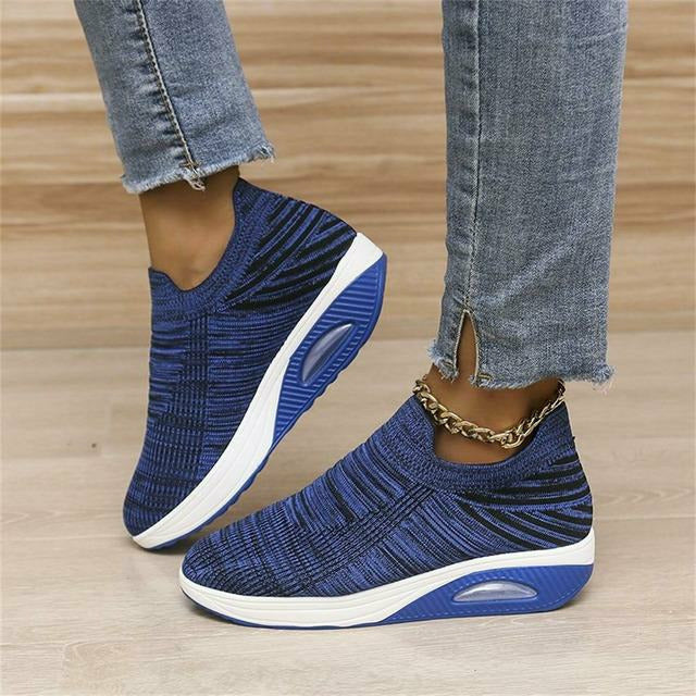 Ergonomiska mesh-sneakers med luftdämpning för damer – Alina