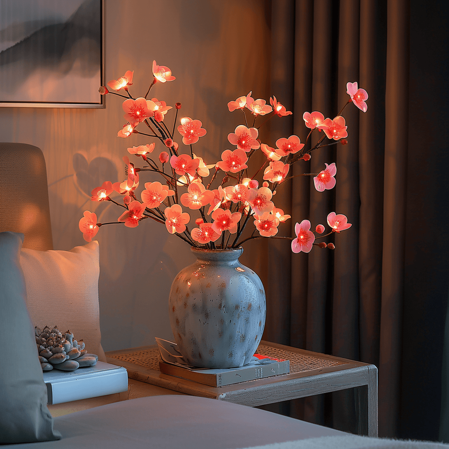 Künstlicher Olivenzweig Mit LEDs - GlowTwiggle