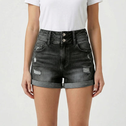 Kurz Geschnittene Damenshorts - Monique