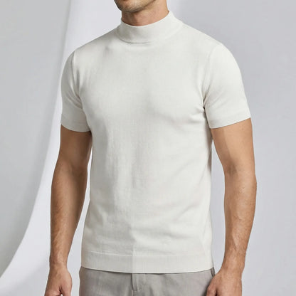 Kurzarm-Rollkragen-Shirt - Riccardo