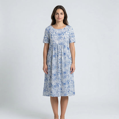 Kurzarm Sommerkleid Mit Taschen - Colleen