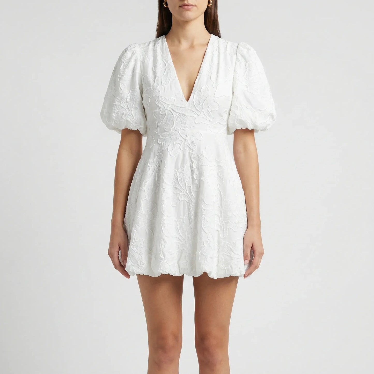 Kurzes Kleid Mit Tiefem V-Ausschnitt - Lois