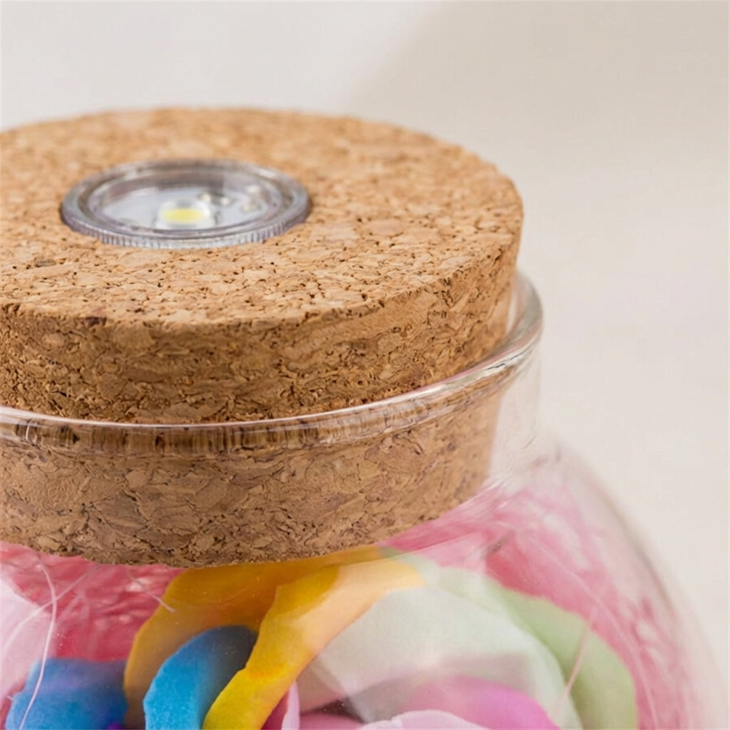 LED Rose Jar Lamp -  Roseluxe