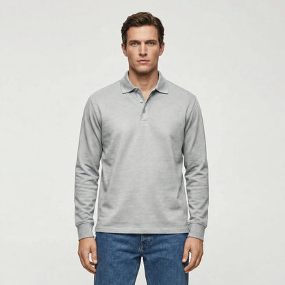 Langarm Polo Shirt Stil - Ilias