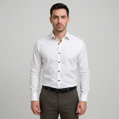 Langarm Slim Fit Hemd - Kian
