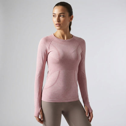 Langarm Laufshirt Regular Fit - Amelia