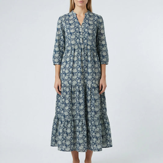 Langärmeliges Maxi Kleid - Joleen