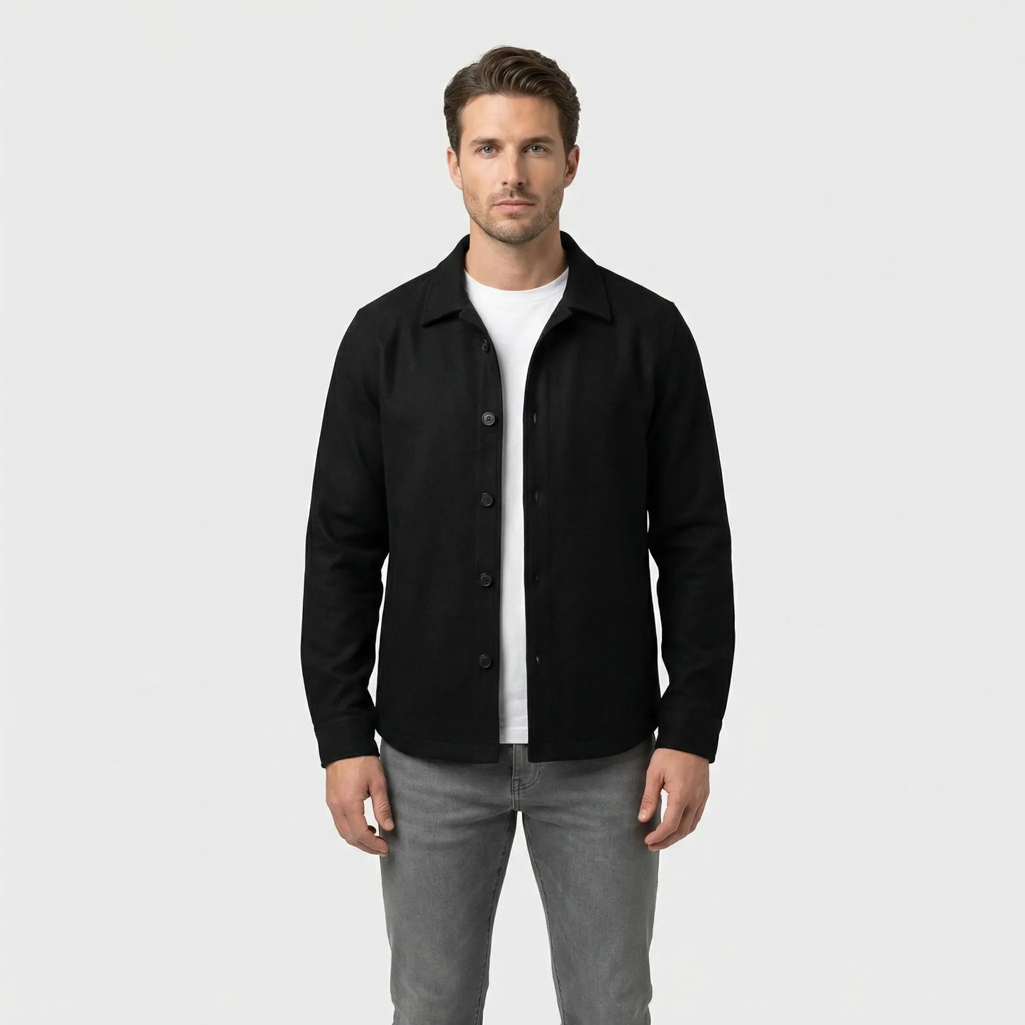 Langärmeliges Overshirt Mit Brusttaschen - Pablo
