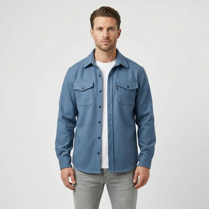Langärmeliges Overshirt Mit Brusttaschen - Pablo