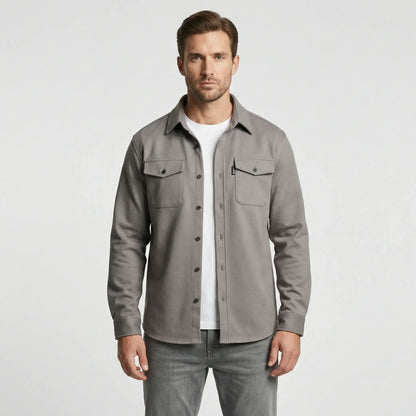 Langärmeliges Overshirt Mit Brusttaschen - Pablo