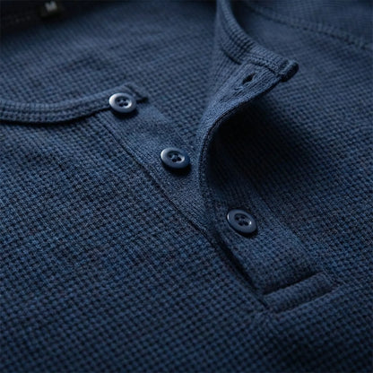 Langarmshirt Mit Knopfleiste - Giuseppe