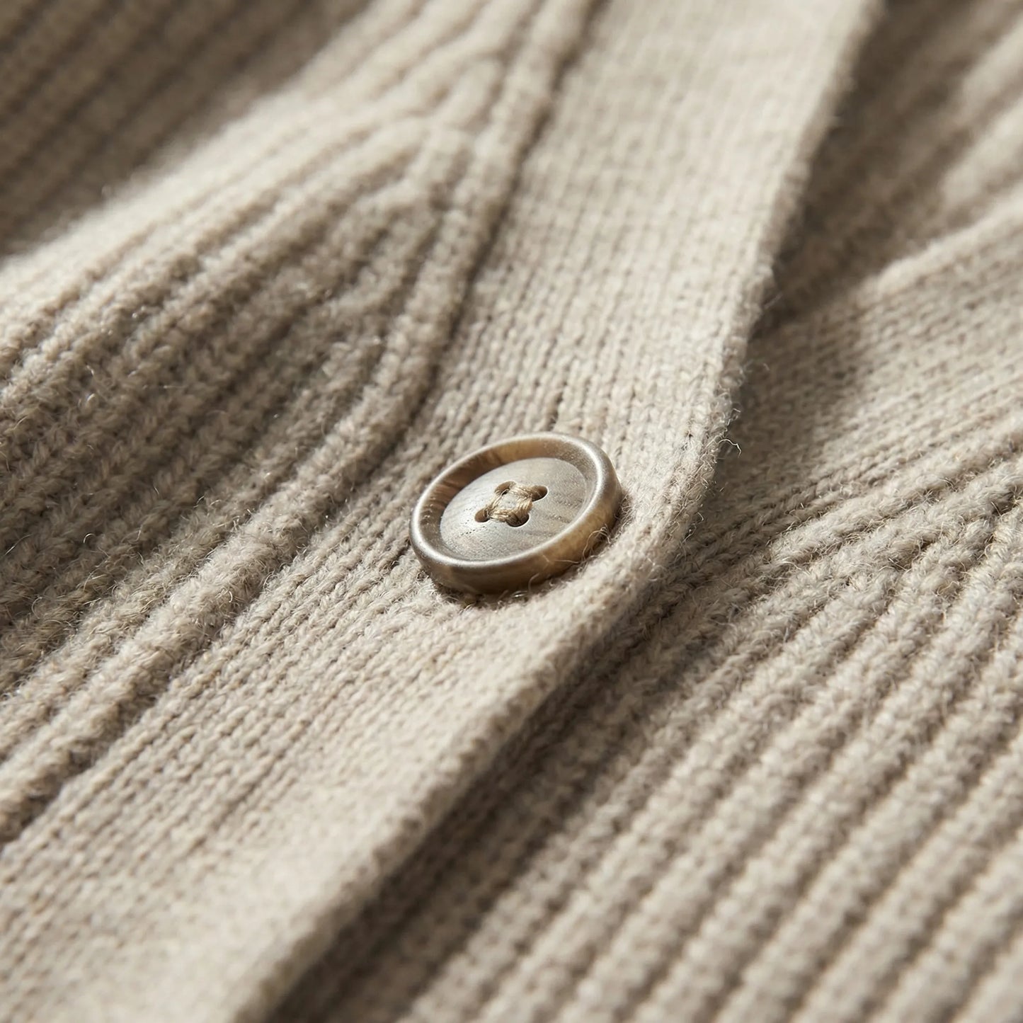 Langer Cardigan Mit Offenem Vorderausschnitt - Lene