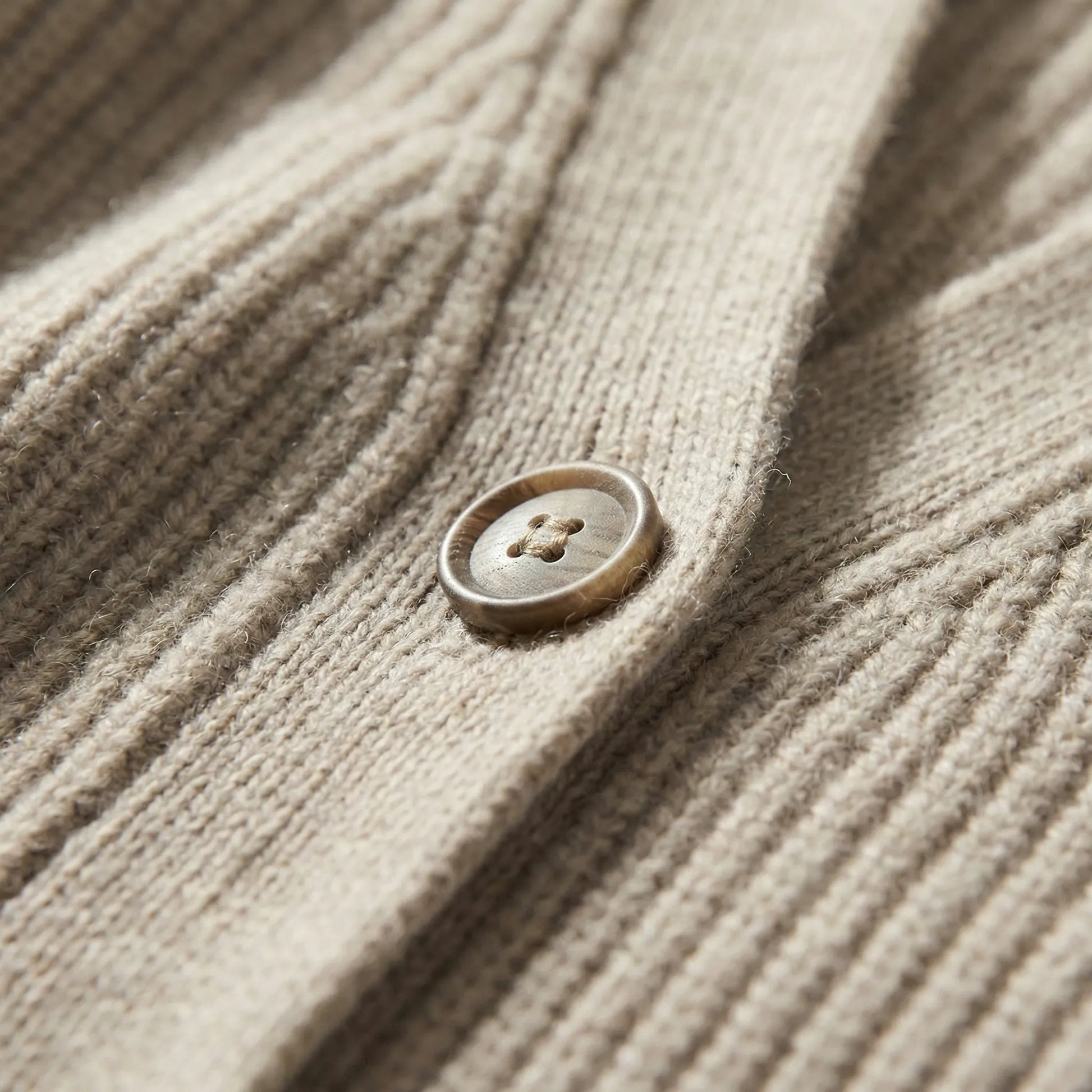 Langer Cardigan Mit Offenem Vorderausschnitt - Lene