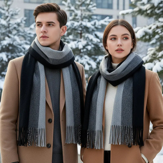 Lång kashmirscarf - CashmereHaven