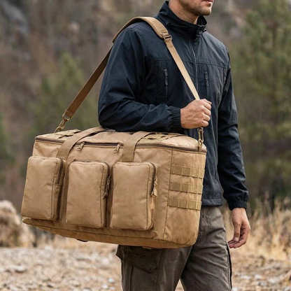 Large 55L tactical Duffel Backpack -  Trekvar