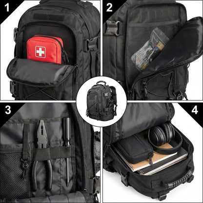 Large Capacity Tactical Rucksack -  Morvex