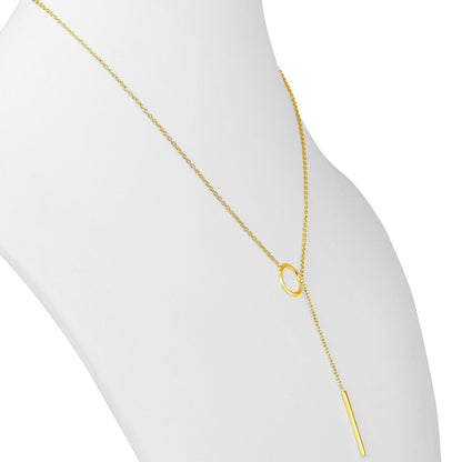 Lariat Halskette - GoldWave 