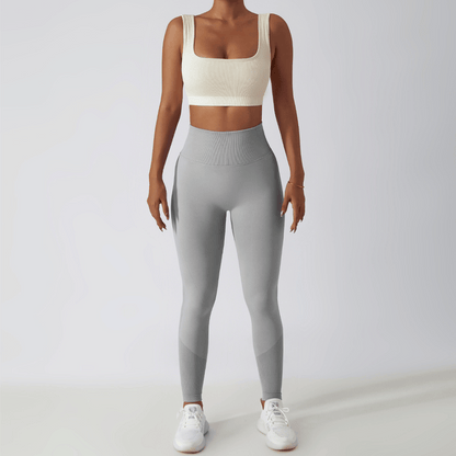 Dam-sportleggings med hög midja – FlexFit