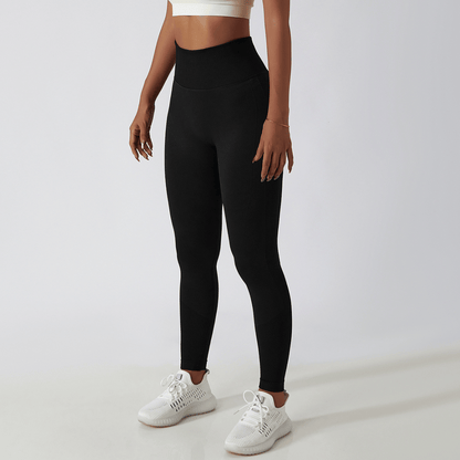 Dam-sportleggings med hög midja – FlexFit