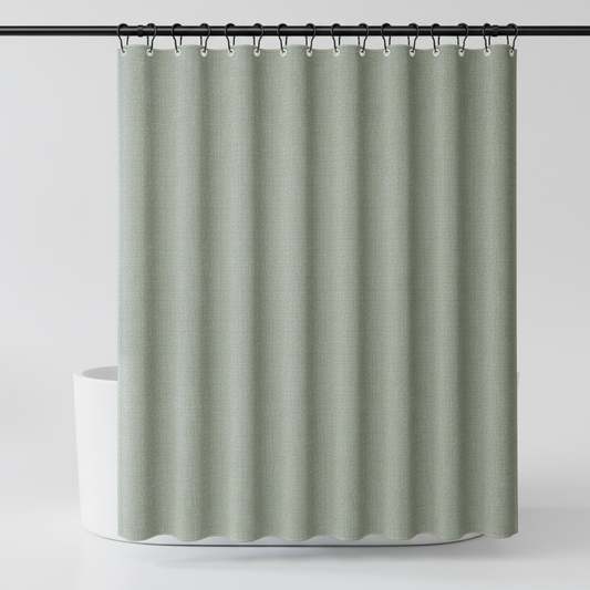 Leichter Polyester Duschvorhang - SereneCurtain