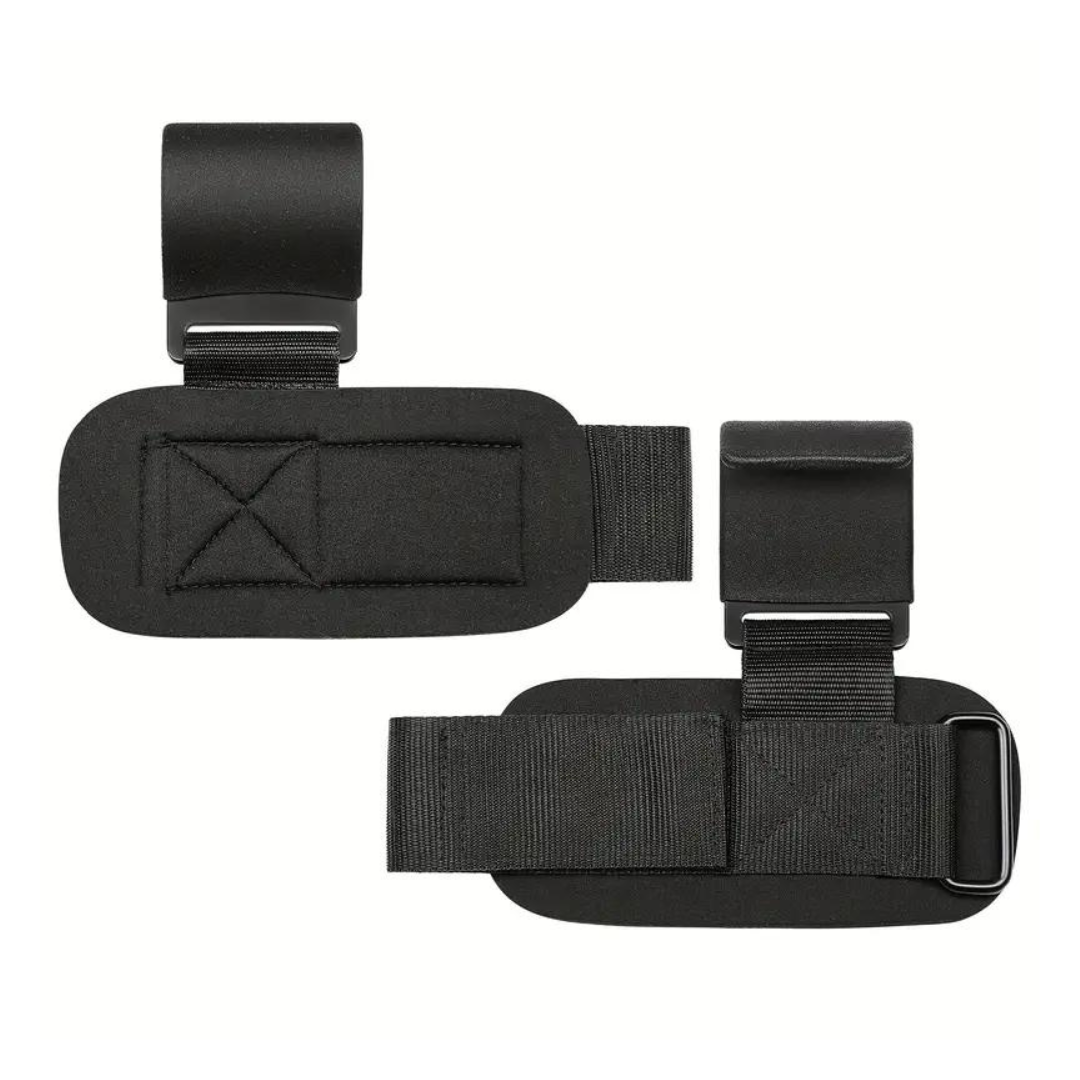 Lyftkrokar med justerbart handledsband - GripMax