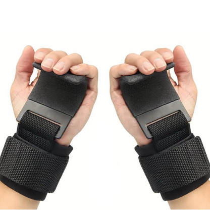Lyftkrokar med justerbart handledsband - GripMax