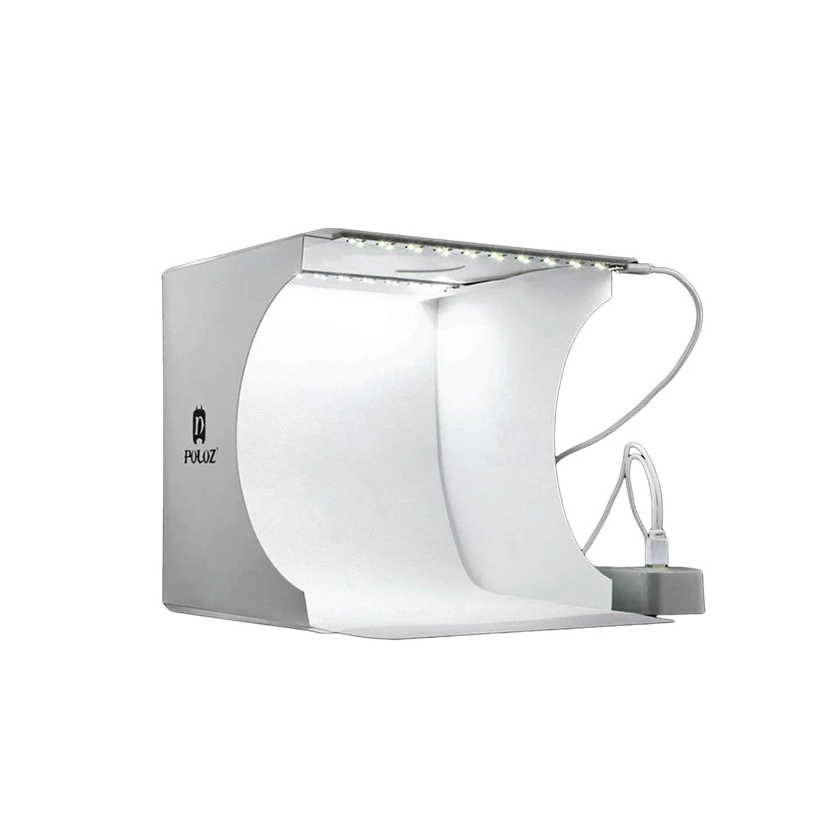 Bärbart fotostudio med LED-belysning – LumiCube