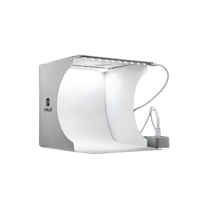 Bärbart fotostudio med LED-belysning – LumiCube