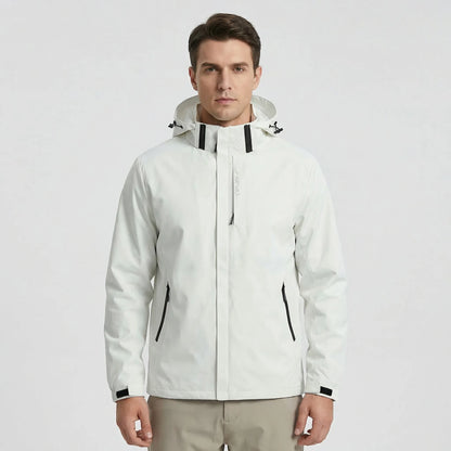 Lightweight Hooded Outdoor Rain Jacket -  Torrex