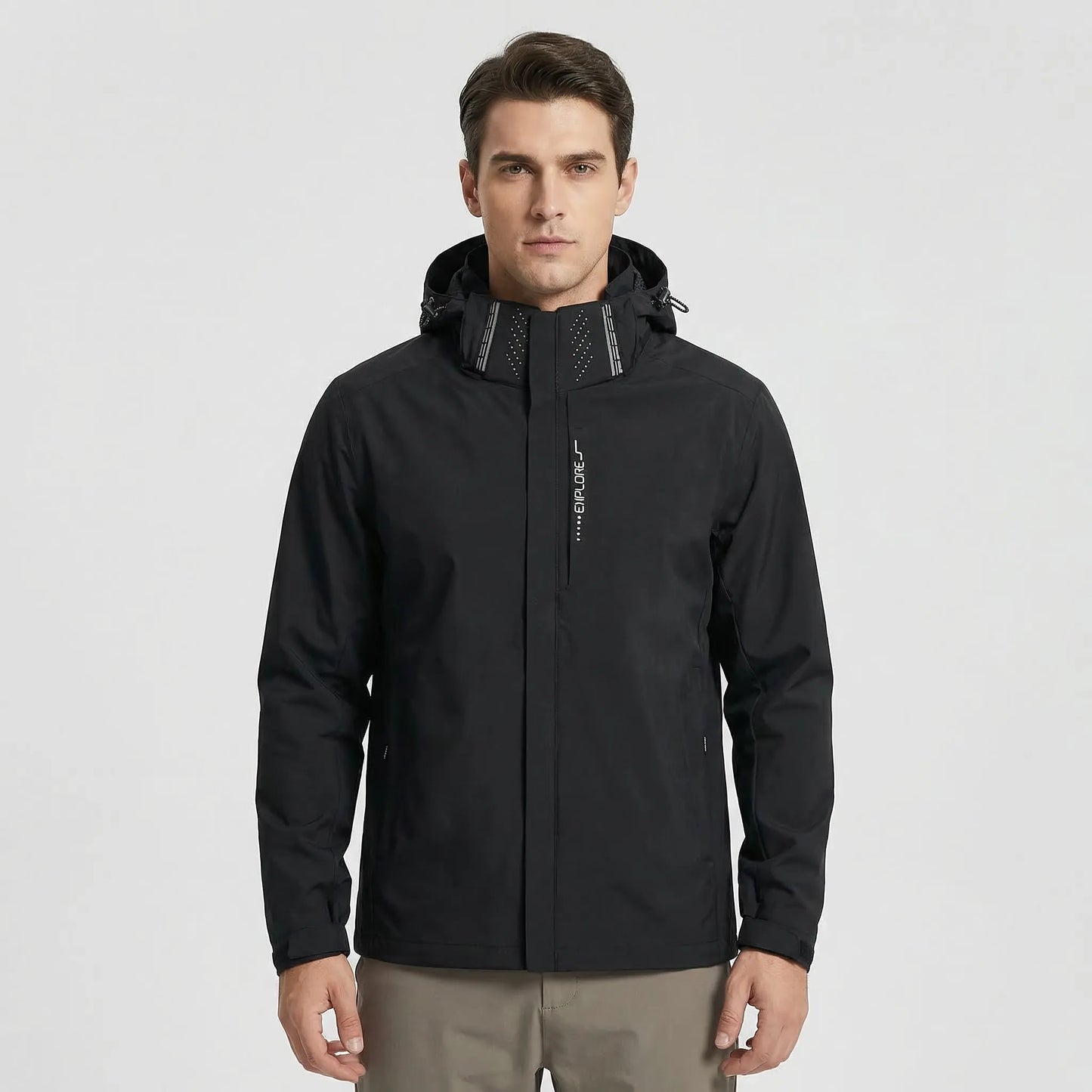 Lightweight Hooded Outdoor Rain Jacket -  Torrex