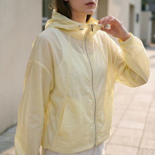 Lightweight Hooded Windbreaker -  Kathryn