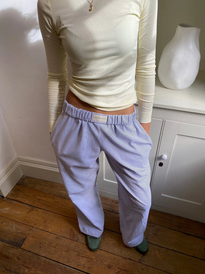 Dam-loungeshorts med randigt mönster – Elvira