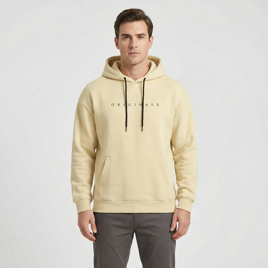 Locker Geschnittener Kapuzenpullover - Jesper