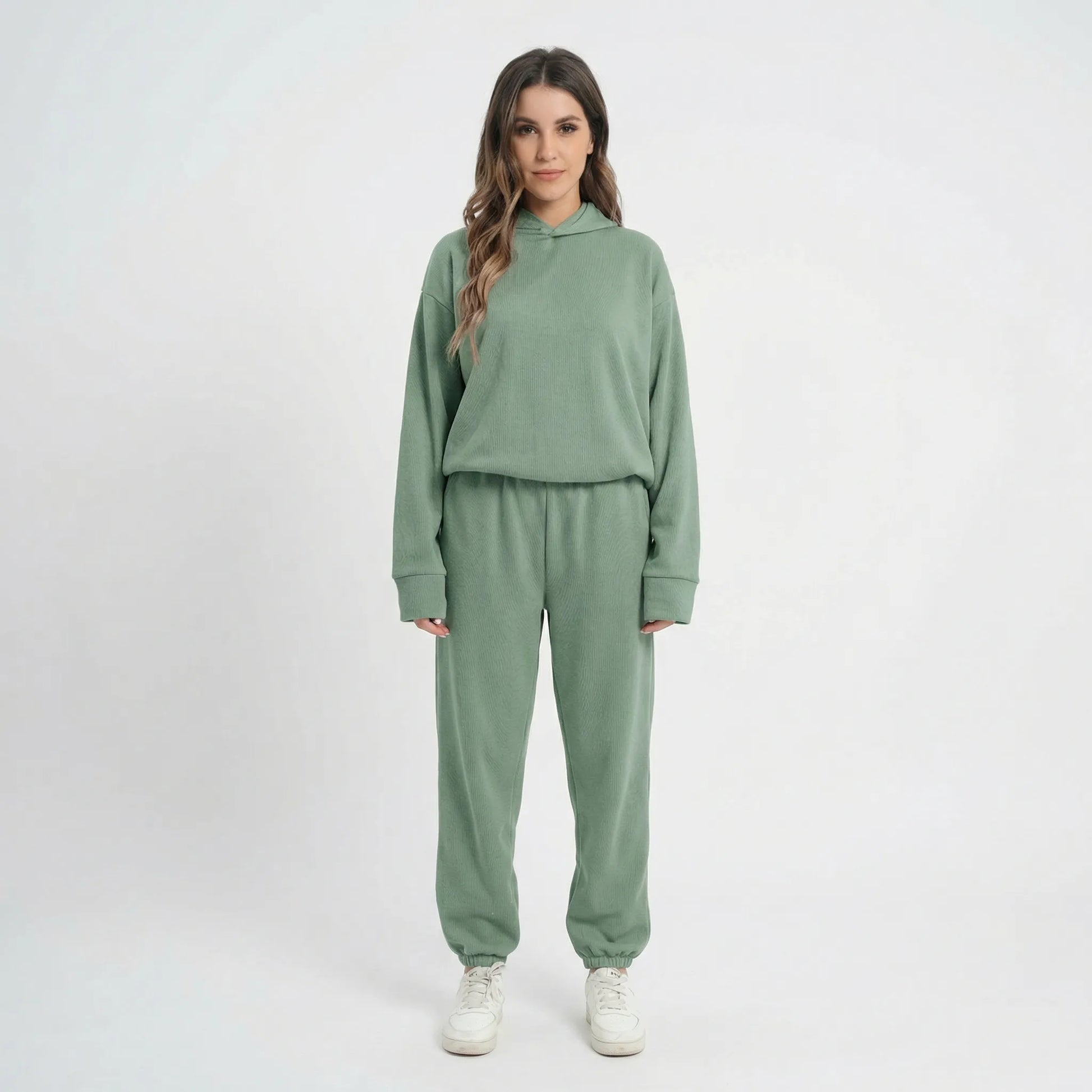 Lockeres Hoodie-Set Im Athleisure-Stil - Brandi