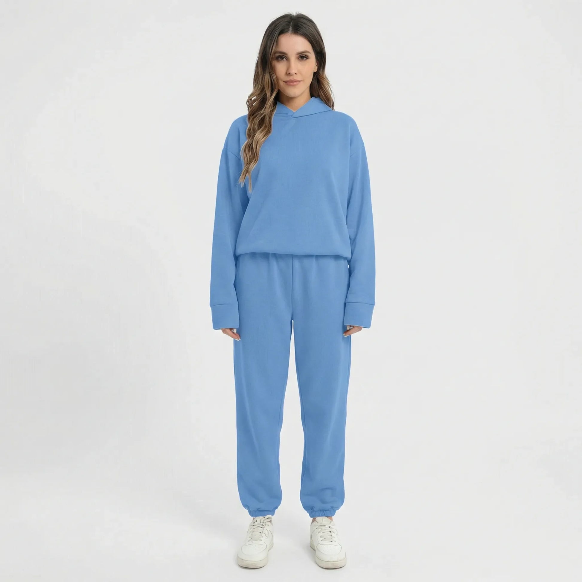 Lockeres Hoodie-Set Im Athleisure-Stil - Brandi