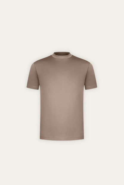 Stiligt herr T-shirt i merceriserad bomull – Dario