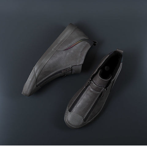 Herrsneakers med blixtlås och komfort – Noah