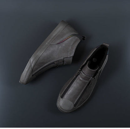 Herrsneakers med blixtlås och komfort – Noah
