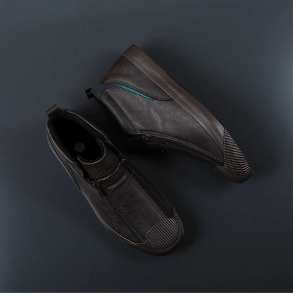 Herrsneakers med blixtlås och komfort – Noah
