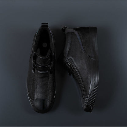 Herrsneakers med blixtlås och komfort – Noah